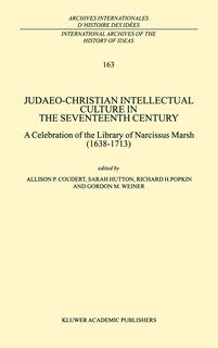 Couverture_Judaeo-Christian Intellectual Culture in the Seventeenth Century