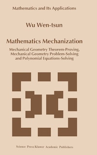 Front cover_Mathematics Mechanization