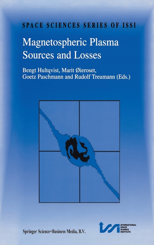 Front cover_Magnetospheric Plasma Sources and Losses