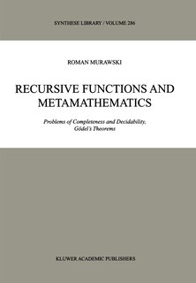 Couverture_Recursive Functions and Metamathematics