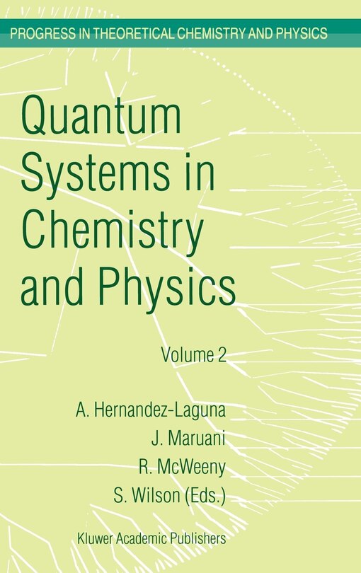 Couverture_Quantum Systems in Chemistry and Physics