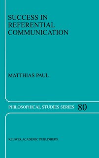 Front cover_Success in Referential Communication