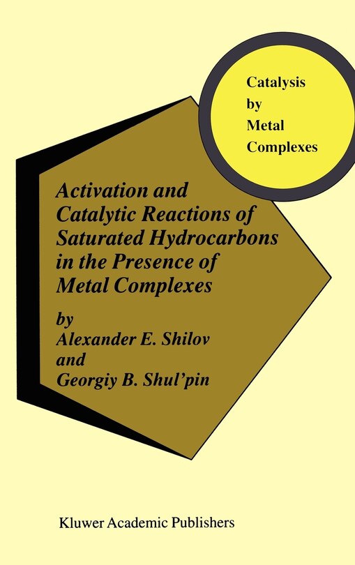 Front cover_Activation and Catalytic Reactions of Saturated Hydrocarbons in the Presence of Metal Complexes