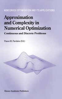 Couverture_Approximation and Complexity in Numerical Optimization