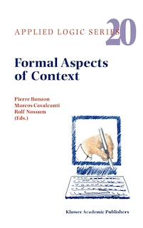 Couverture_Formal Aspects Of Context