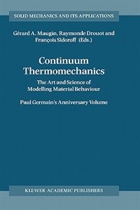 Front cover_Continuum Thermomechanics