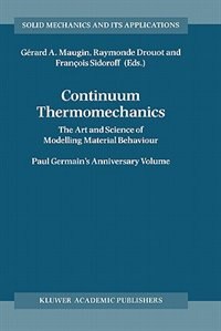 Front cover_Continuum Thermomechanics