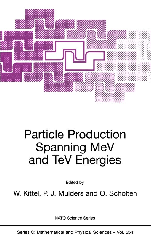 Couverture_Particle Production Spanning MeV and TeV Energies