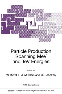 Couverture_Particle Production Spanning MeV and TeV Energies