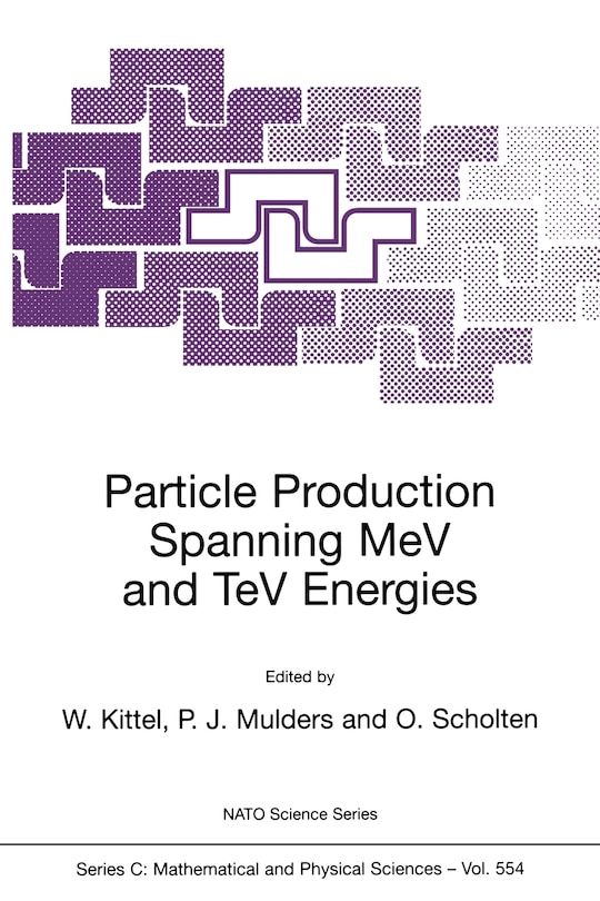 Couverture_Particle Production Spanning MeV and TeV Energies