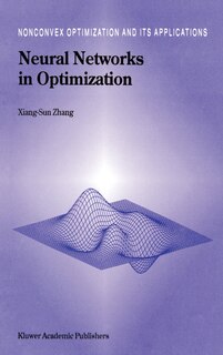 Front cover_Neural Networks in Optimization