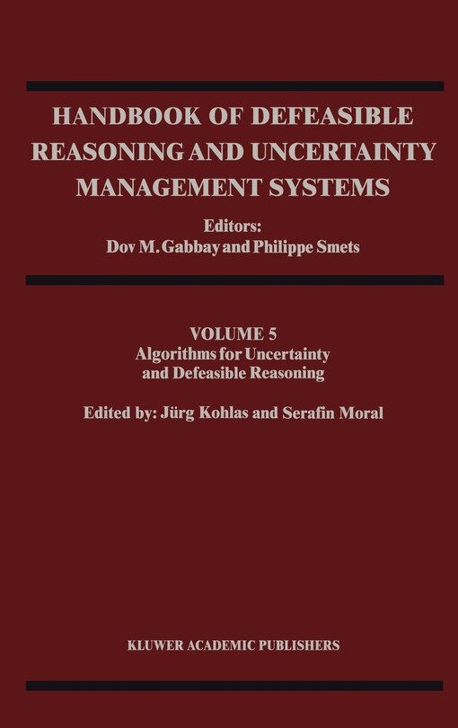 Front cover_Handbook of Defeasible Reasoning and Uncertainty Management Systems