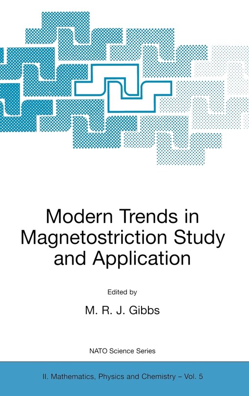 Couverture_Modern Trends in Magnetostriction Study and Application