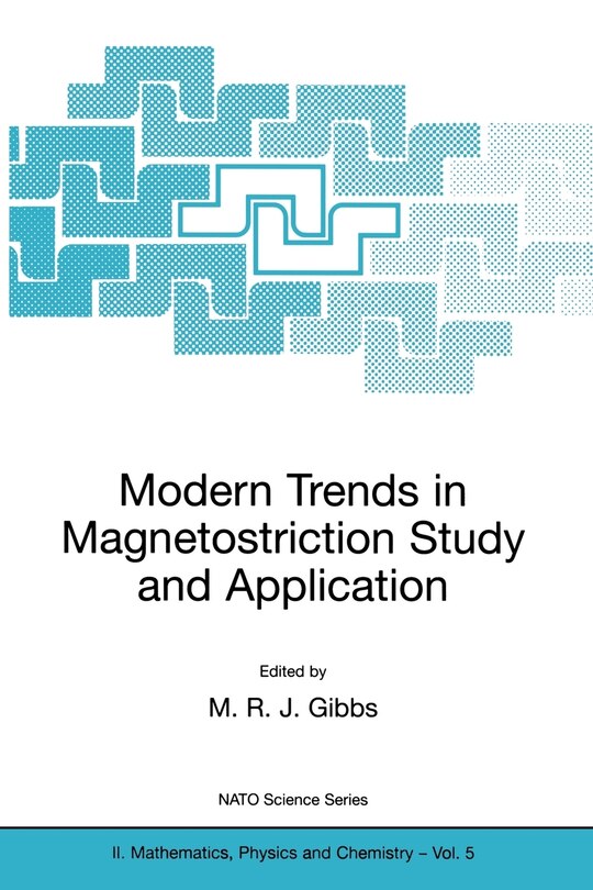 Couverture_Modern Trends in Magnetostriction Study and Application