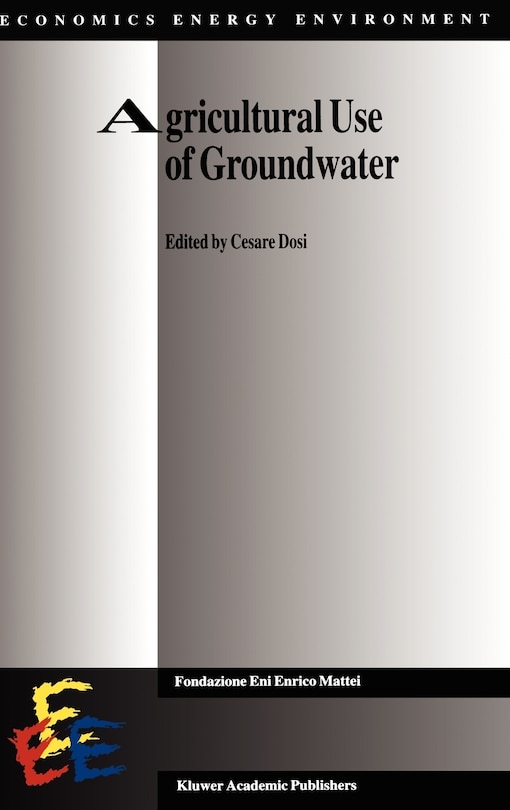 Couverture_Agricultural Use of Groundwater