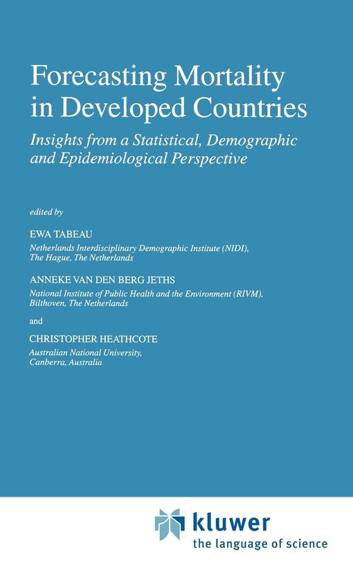 Front cover_Forecasting Mortality In Developed Countries