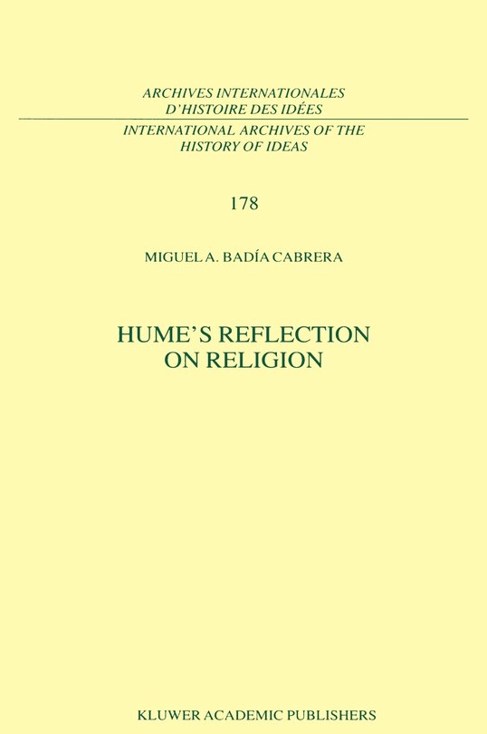 Front cover_Hume's Reflection on Religion