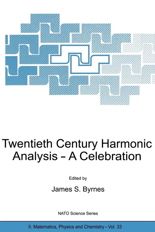 Couverture_Twentieth Century Harmonic Analysis