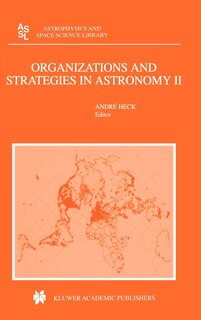 Front cover_Organizations and Strategies in Astronomy