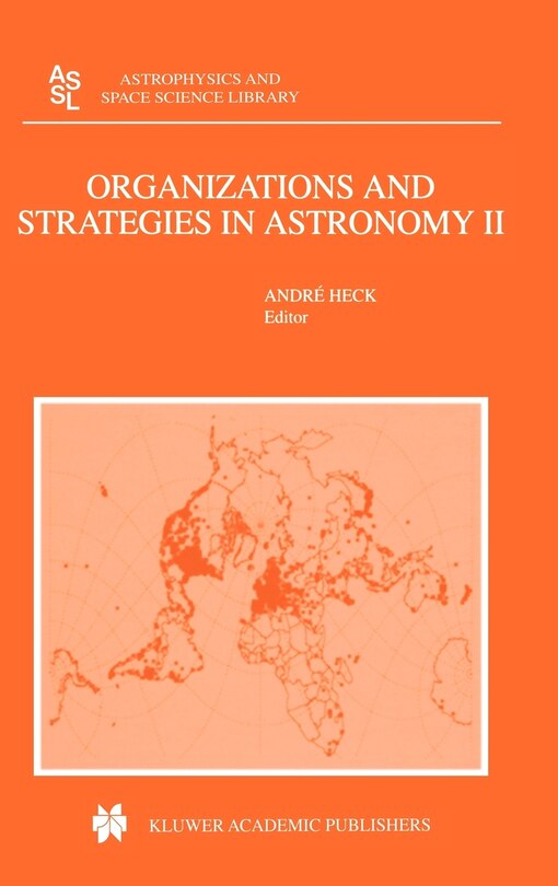 Front cover_Organizations and Strategies in Astronomy