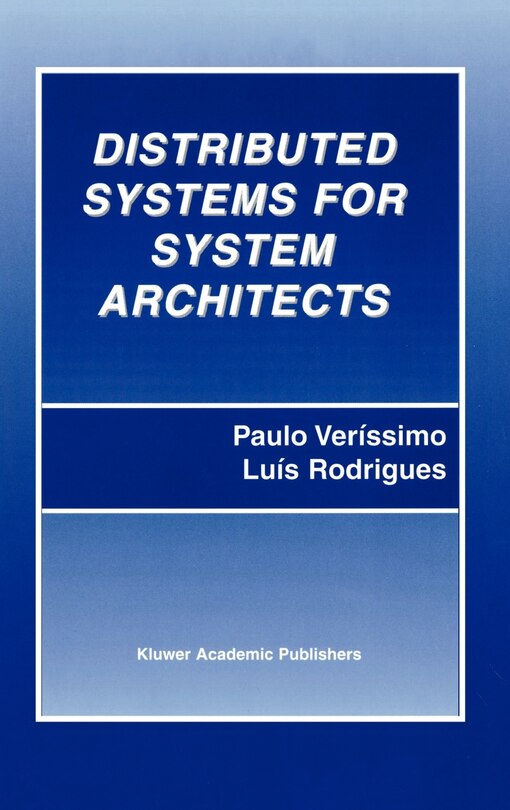 Front cover_Distributed Systems for System Architects
