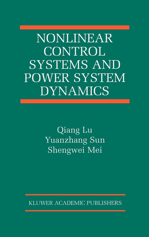 Front cover_Nonlinear Control Systems And Power System Dynamics