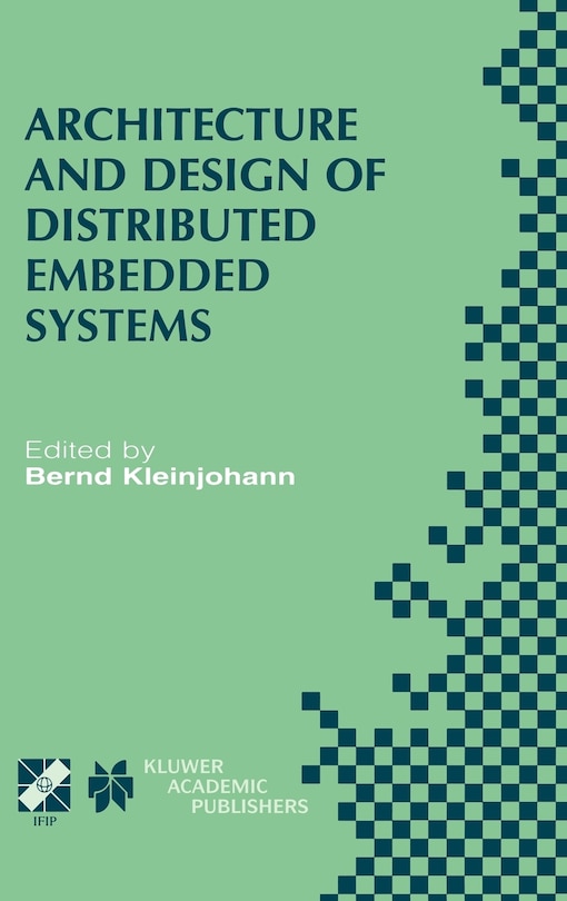 Front cover_Architecture and Design of Distributed Embedded Systems