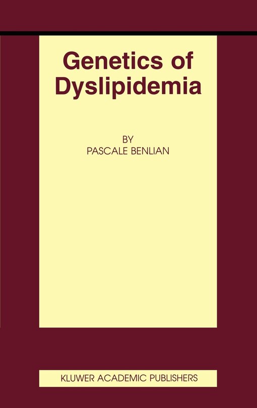 Front cover_Genetics of Dyslipidemia