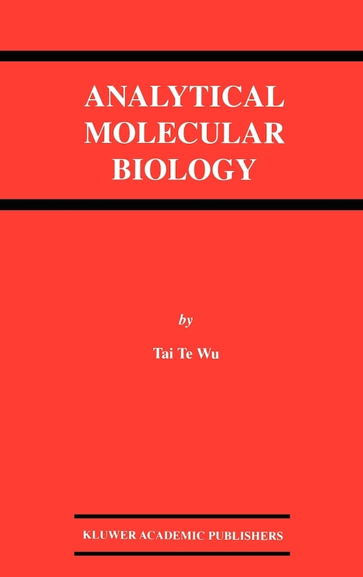 Front cover_Analytical Molecular Biology