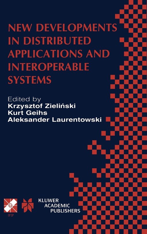 Front cover_New Developments in Distributed Applications and Interoperable Systems