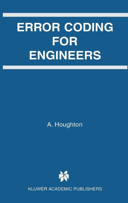 Front cover_Error Coding For Engineers