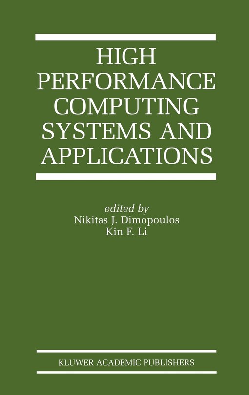 Front cover_High Performance Computing Systems And Applications