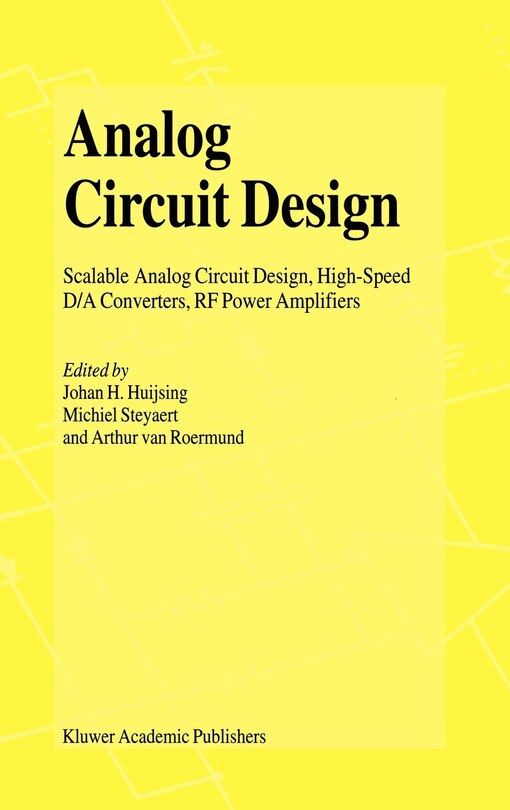 Couverture_Analog Circuit Design