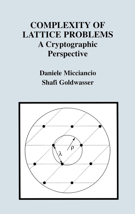 Couverture_Complexity Of Lattice Problems