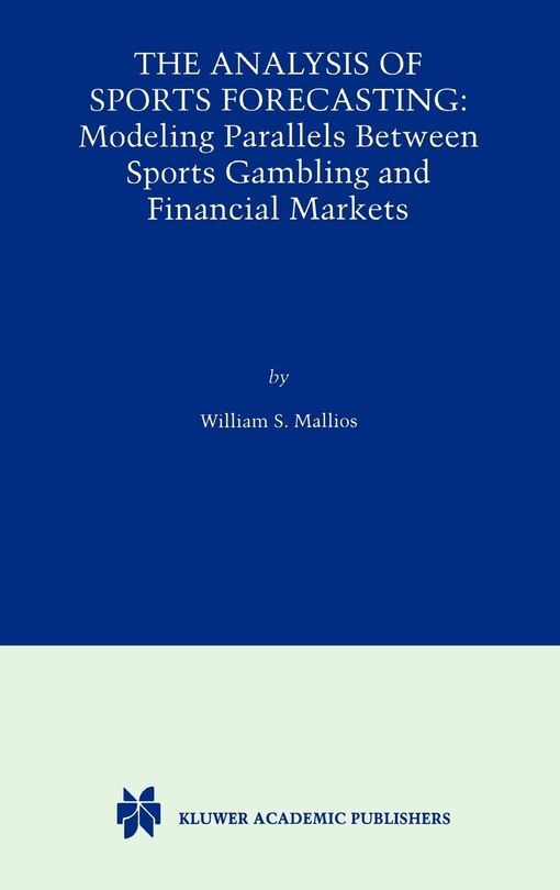 Couverture_The Analysis of Sports Forecasting
