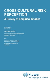 Front cover_Cross-Cultural Risk Perception