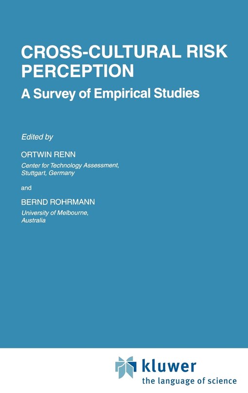 Front cover_Cross-Cultural Risk Perception