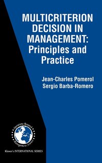 Couverture_Multicriterion Decision in Management