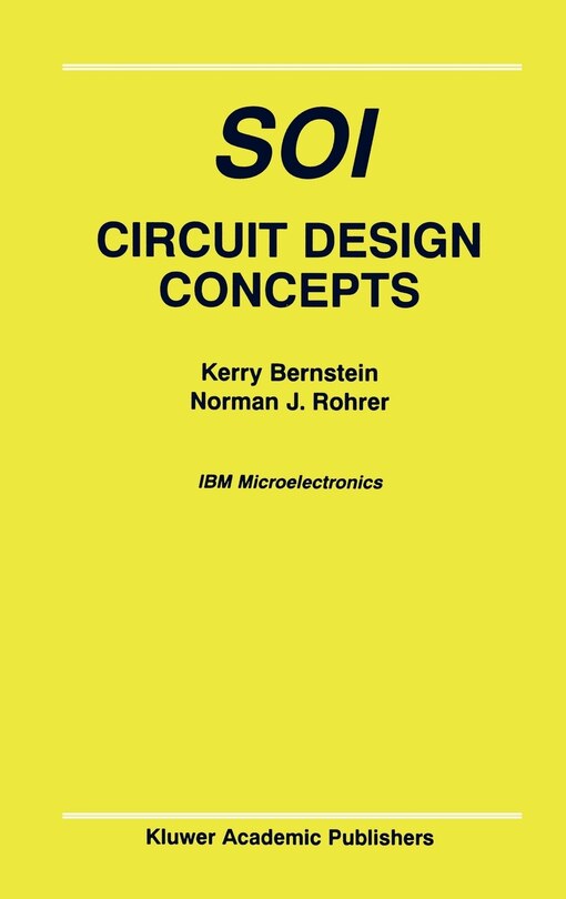 Couverture_Soi Circuit Design Concepts