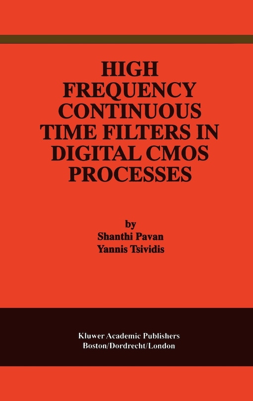 Front cover_High Frequency Continuous Time Filters In Digital Cmos Processes
