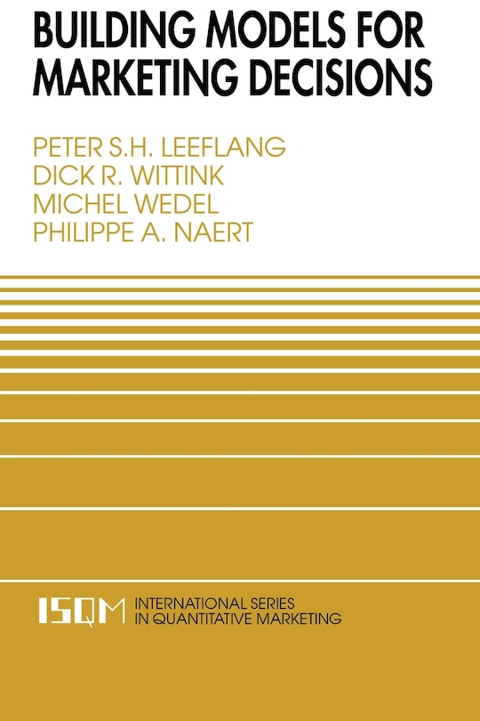 Front cover_Building Models for Marketing Decisions