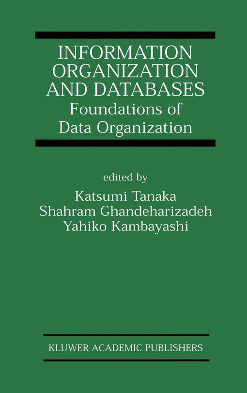 Couverture_Information Organization and Databases