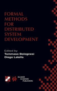 Front cover_Formal Methods for Distributed System Development