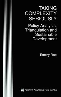 Front cover_Taking Complexity Seriously