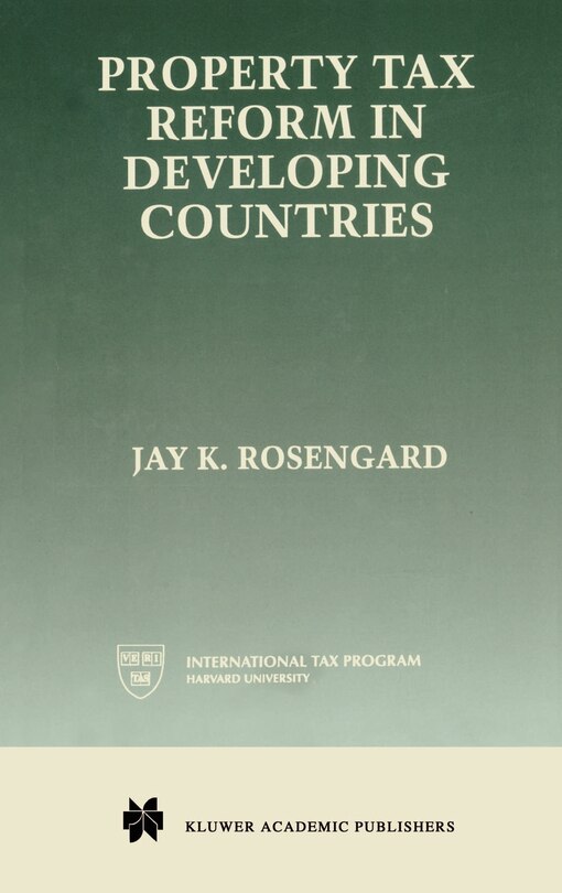 Couverture_Property Tax Reform in Developing Countries