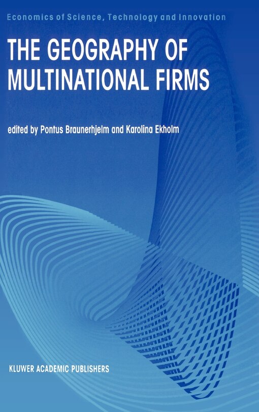 Couverture_The Geography of Multinational Firms