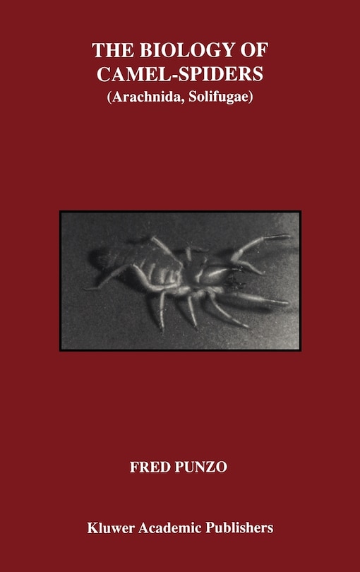 Couverture_The Biology of Camel-Spiders