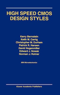 Front cover_High Speed Cmos Design Styles