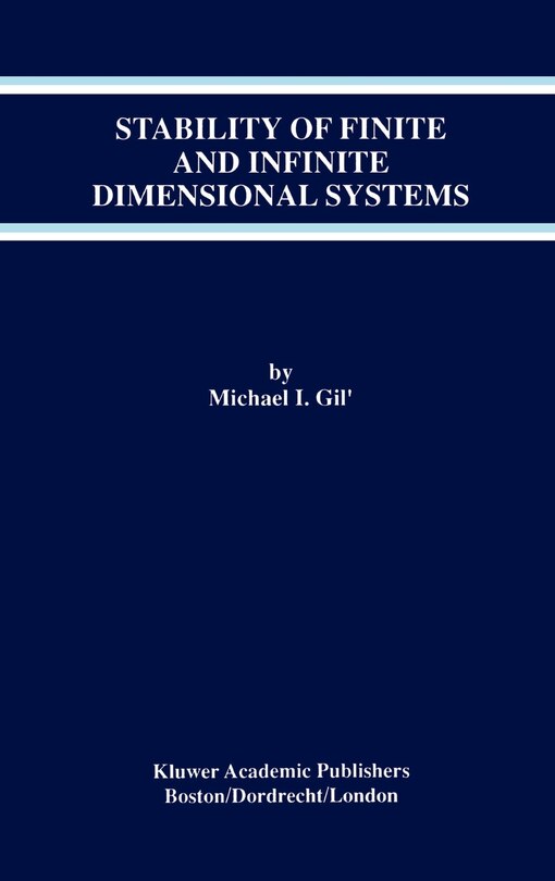 Front cover_Stability of Finite and Infinite Dimensional Systems