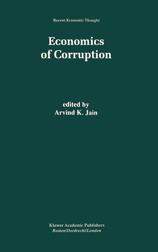 Couverture_Economics of Corruption